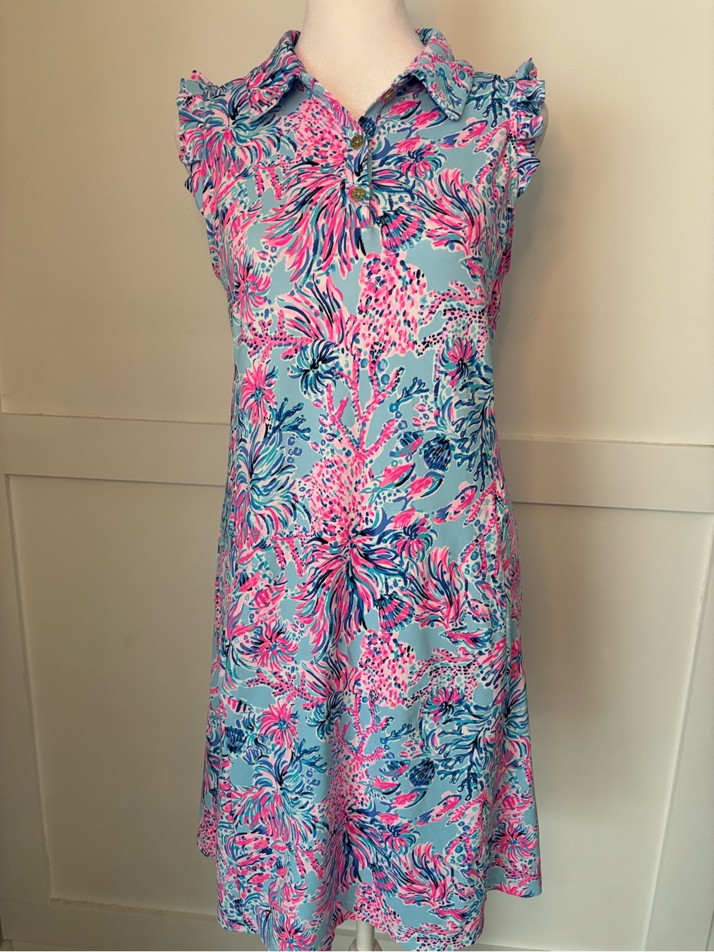 Lilly Pulitzer Luxletic Silva dress size small in excellent condition - Picture 7 of 9